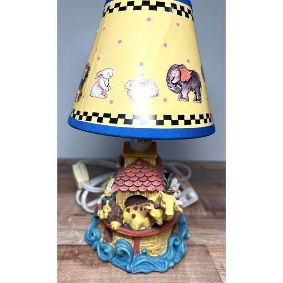 Noahs Ark Decorative Table Lamp Childrens Room Nursery Lighting - Picture 2 of 12